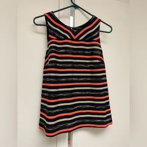 HD in Paris - black orange top. Size L/10